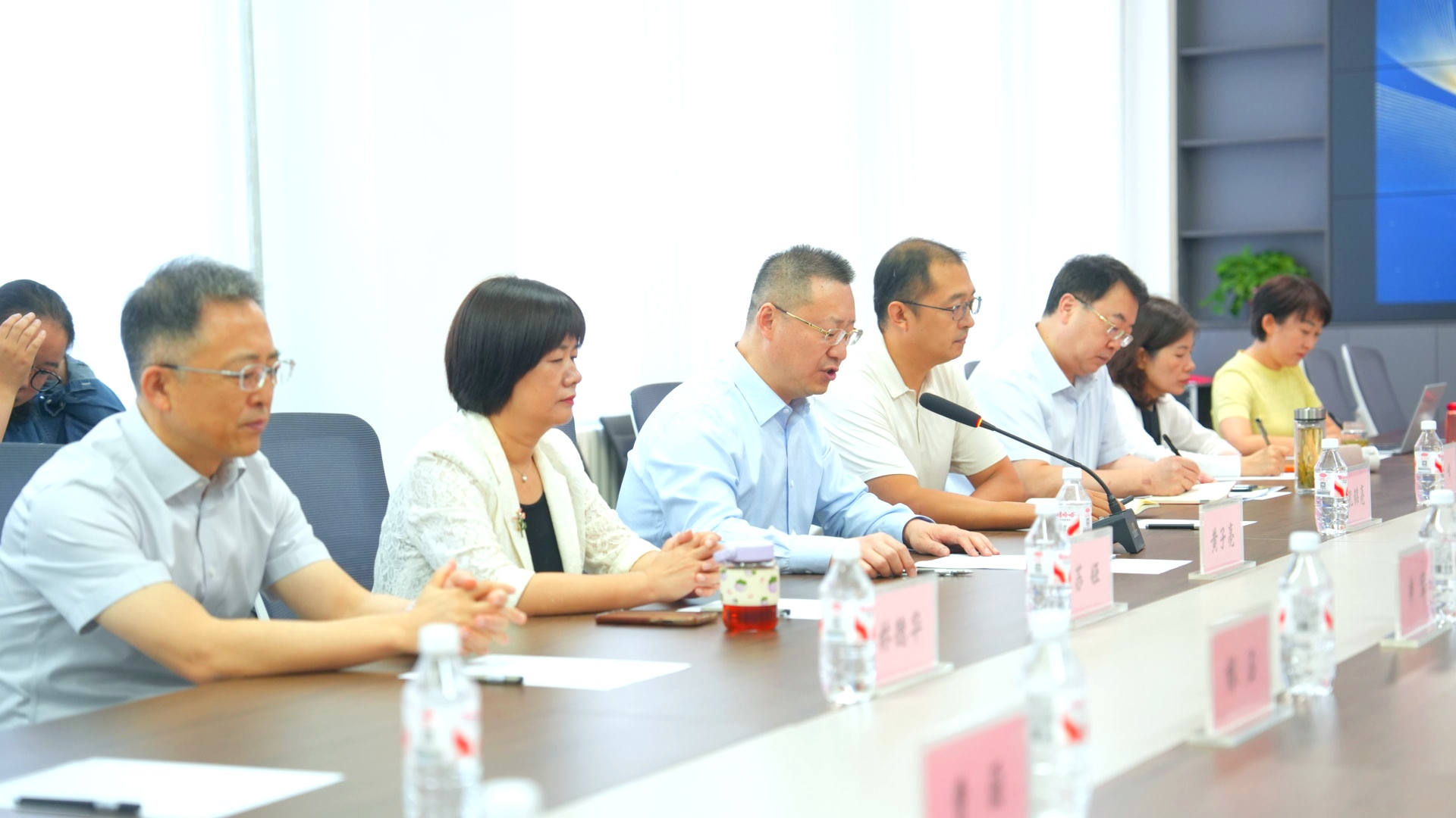 跨区域合作交流仪式现场