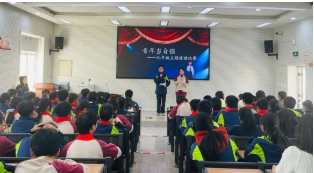 青春誓言响彻校园,奋斗精神点亮未来 ——梅山二中九年级成功举办“青年当自强”主题演讲比赛