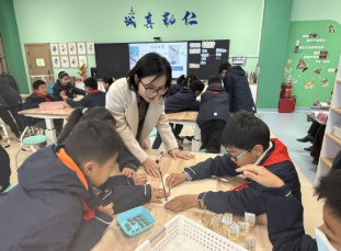 数绘校园・科筑萌巢：基于项目化学习的跨学科实践 ——薛玲芳李新名师工作室跨学科实践活动